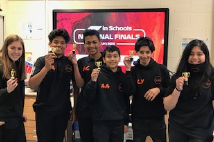 Further Success for Team Blackout at F1 in Schools Virtual National Finals