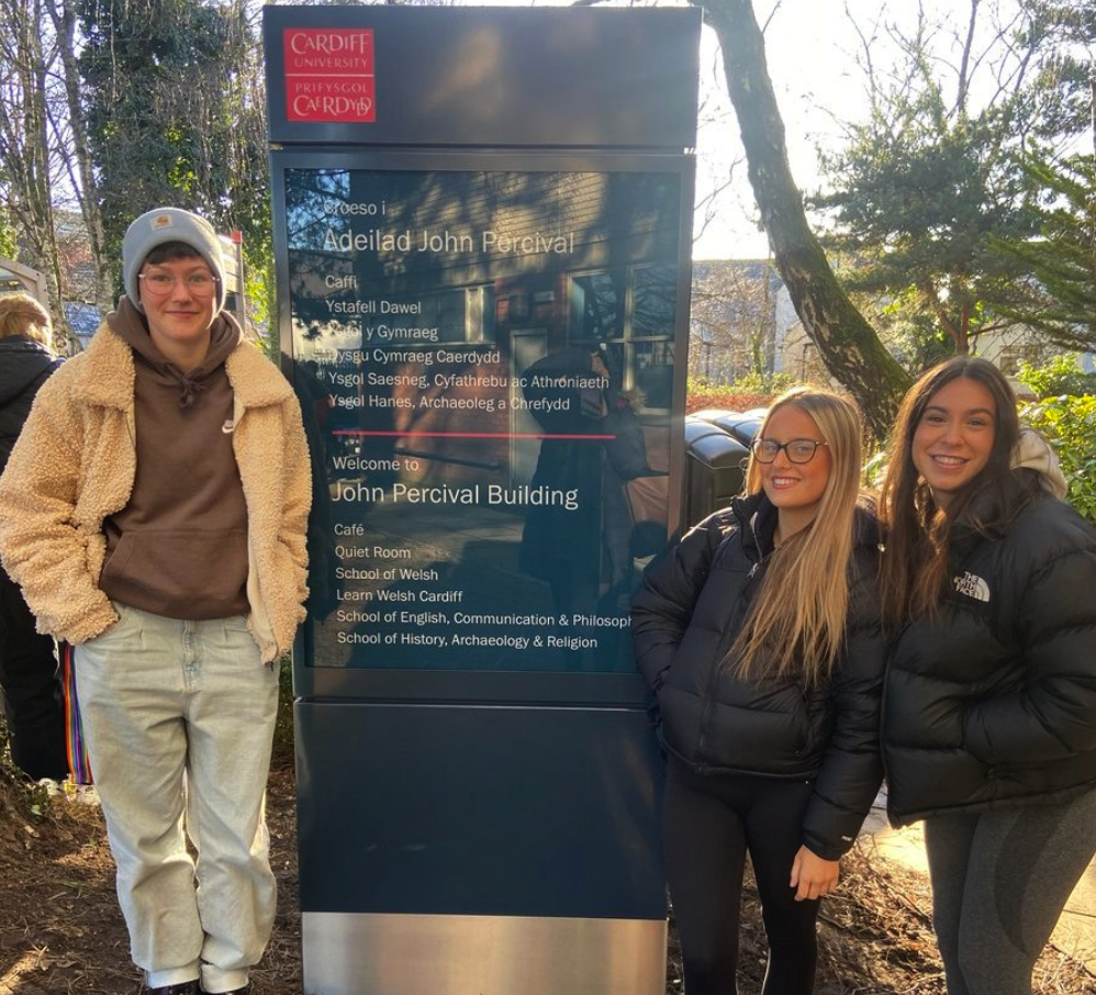 A Level Welsh Students experience a day at Cardiff University’s School of Welsh