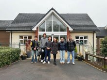 SJC Pupils Entertain Care Home Residents