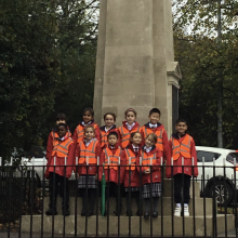 R7 Visit to the St Mellons War Memorial 2024